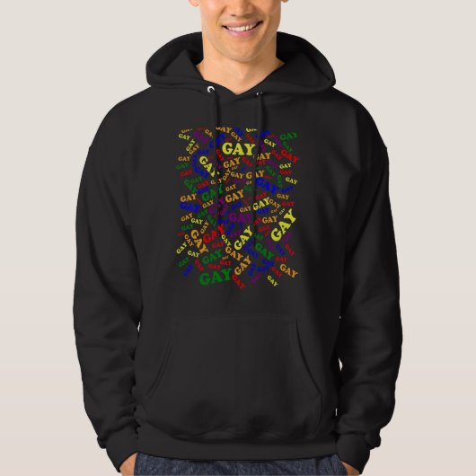 Zeg Gay Hoodie (Voorkant)