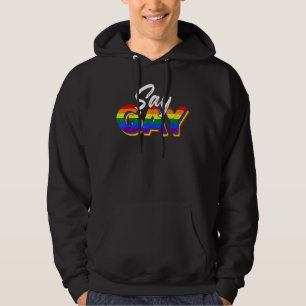 Zeg Gay LGBT Pride Hoodie