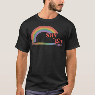 Zeg Gay LGBTQ Pride Month Equality Rainbow Humor J T-shirt