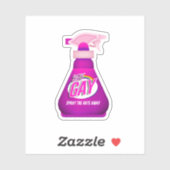 Zeg Gay Spray Sticker (Vel)