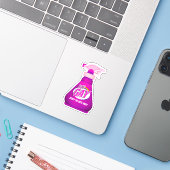 Zeg Gay Spray Sticker (Laptop met iPhone)