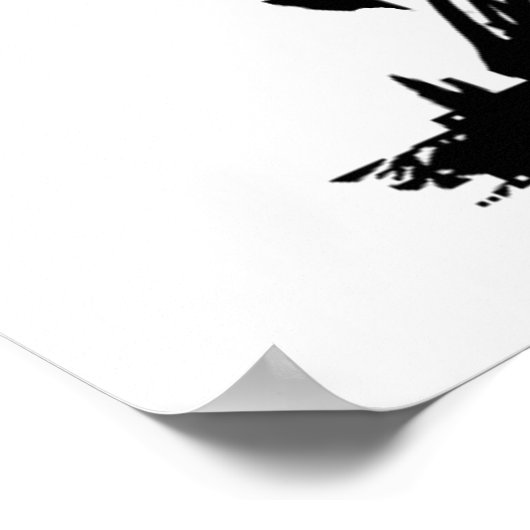 Zeg gebeden Pirate Skeletzwarte humor Poster (Hoek)