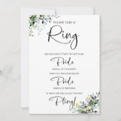 Zeg geen Bride Vrijgezellenfeest Game Kaart (Voorkant)