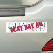 Zeg gewoon geen Bumpersticker (Op auto)