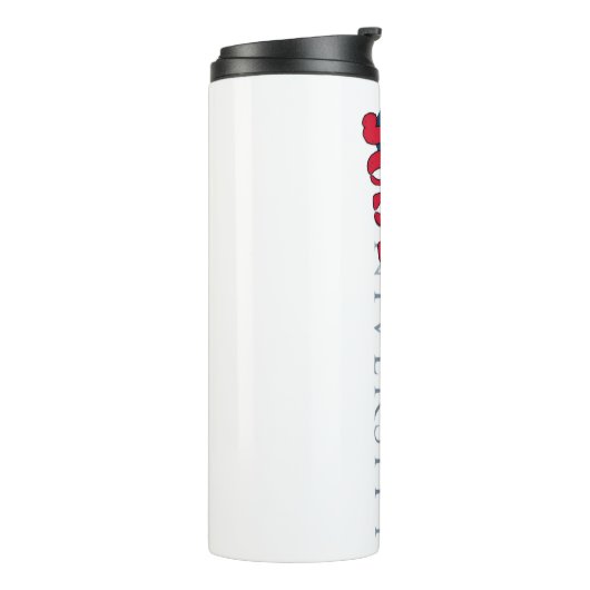 Zeg gewoon geen waterfles thermosbeker (Gedraaid links)