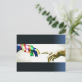 Zeg gewoon Hallo Briefkaart (Staand voorkant)