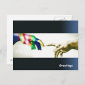 Zeg gewoon Hallo Briefkaart (Voorkant / Achterkant)