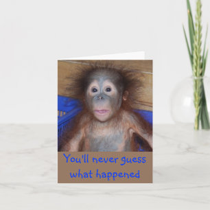 Zeg gewoon hallo en voeg je eigen groet toe kaart