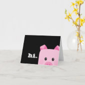 Zeg gewoon hallo kaart (Gele Bloem)