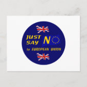 Zeg gewoon nee briefkaart (Voorkant)