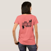 Zeg gewoon nee! Dieren als Mode T-shirt (Achterkant volledig)