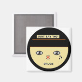 Zeg gewoon nee magneet (Voorkant / Achterkant)