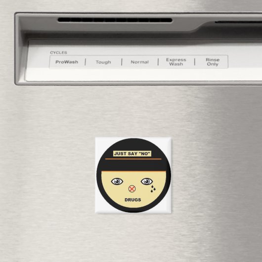 Zeg gewoon nee magneet (Insitu (Vaatwasser))