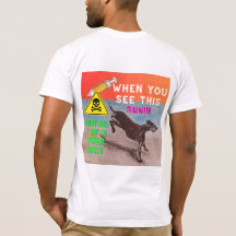 zeg gewoon nee! paard schoppen T-Shirt