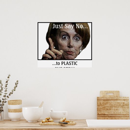 Zeg gewoon nee... poster (Keuken)