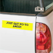 ZEG GEWOON NEE TEGEN DE AMIZEN BUMPERSTICKER (Op Truck)