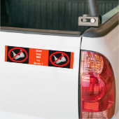 Zeg gewoon NEE tegen de hommelsticker Bumpersticker (Op Truck)