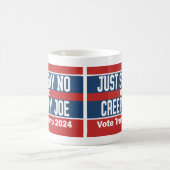 Zeg gewoon nee tegen enge Joe Pro Donald Trump 202 Koffiemok (Center)