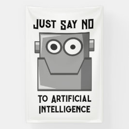 Zeg gewoon nee tegen Kunstmatige Intelligentie Ans Spandoek