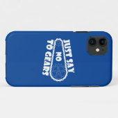 Zeg gewoon nee tegen tandwielen Case-Mate iPhone case (Achterkant (horizontaal))