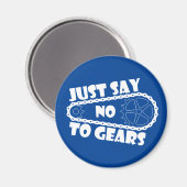 Zeg gewoon nee tegen tandwielen magneet (Voorkant / Achterkant)