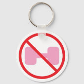 Zeg gewoon NO sleutelhanger (Voorkant)