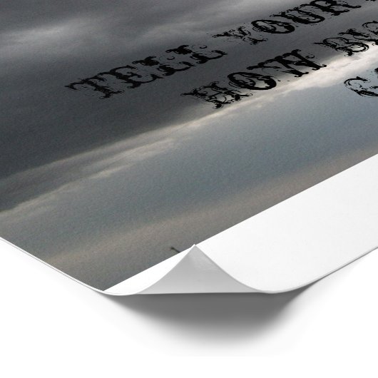 Zeg God niet... Poster (Hoek)