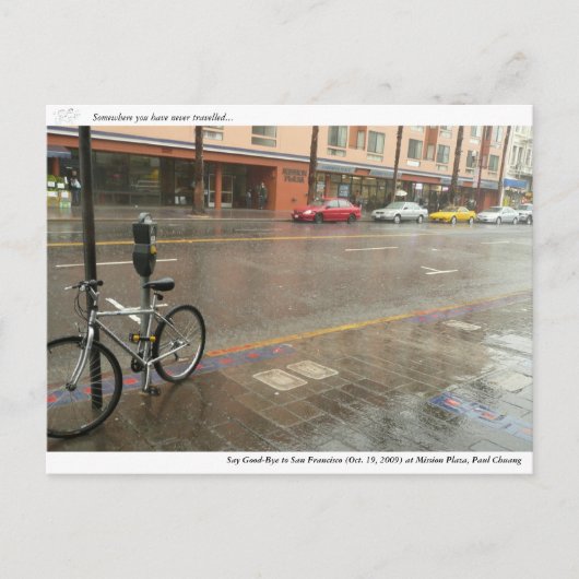 Zeg goedkoop tegen San Francisco... Briefkaart (Voorkant)