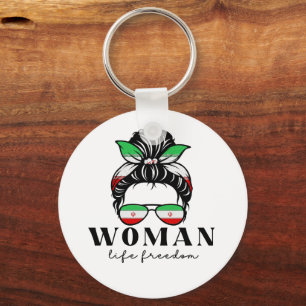 Zeg haar naam Masha Amini Women Life Support Sleutelhanger