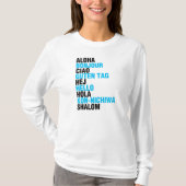 Zeg Hallo T-shirt (Voorkant)