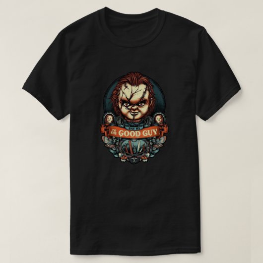 Zeg hallo tegen de goede man t-shirt (Design voorkant)