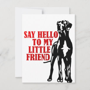 zeg hallo tegen mijn kleine vriend