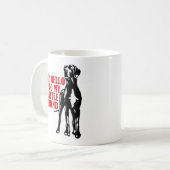 zeg hallo tegen mijn kleine vriend koffiemok (Voorkant links)