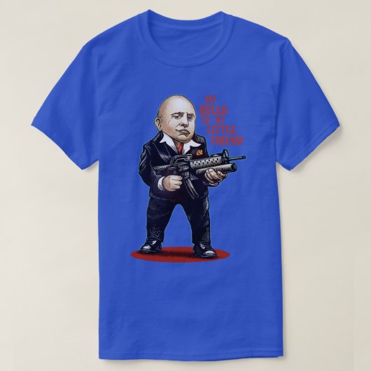 Zeg Hallo tegen mijn kleine vriend T-shirt (Design voorkant)
