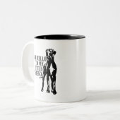 zeg hallo tegen mijn kleine vriend tweekleurige koffiemok (Voorkant links)