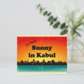 Zeg hallo van Kaboel! Briefkaart (Staand voorkant)