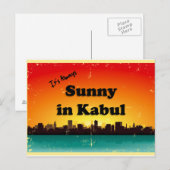 Zeg hallo van Kaboel! Briefkaart (Voorkant / Achterkant)