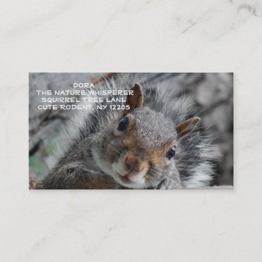 Zeg hallo! visitekaartje (Voorkant)