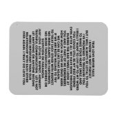 ZEG HET AANGEZIEN HET VERLIES VAN QUOTES RELATIES  MAGNEET (Horizontaal)