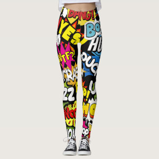 Zeg het cool leuk leggings