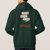 Zeg het eerder - sweatshirt (Achterkant)