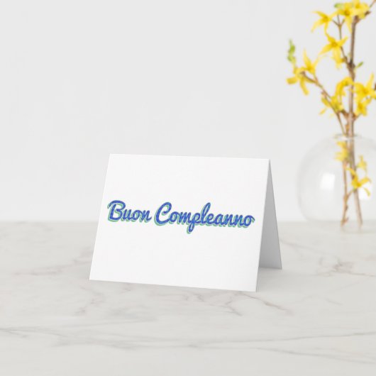 Zeg het in het Italiaans Kaarten (Gele Bloem)