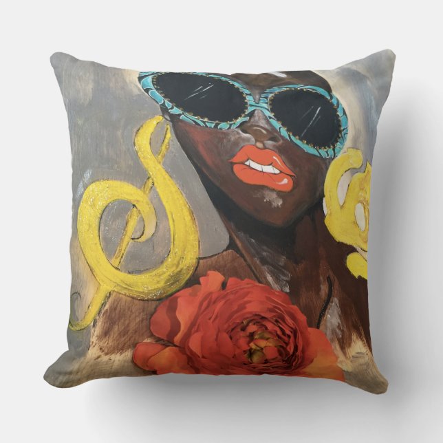 Zeg het luid Pillow Kussen (Voorkant)