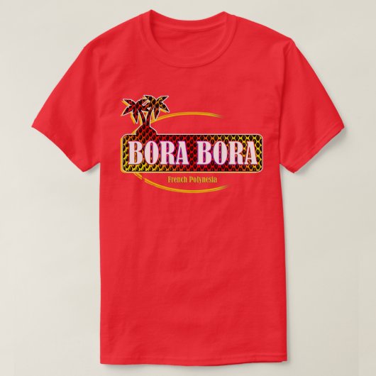 Zeg het maar Bora Bora T-shirt (Design voorkant)