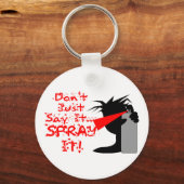 Zeg het maar. sleutelhanger (Voorkant)