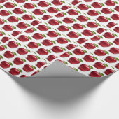 ZEG HET MET APPLES die papier verpakken (Hoek)