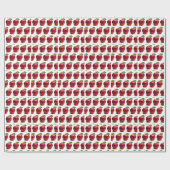 ZEG HET MET APPLES die papier verpakken (Vlak)