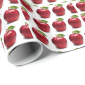 ZEG HET MET APPLES die papier verpakken (Rol Hoek)