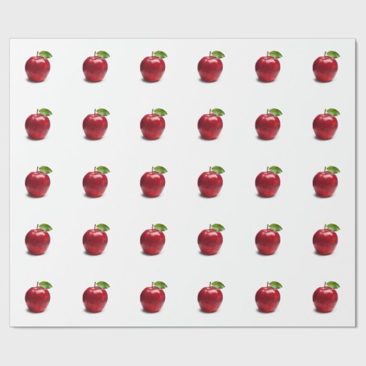 ZEG HET MET APPLES die papier verpakken (Vlak)