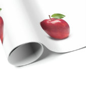 ZEG HET MET APPLES die papier verpakken (Rol Hoek)